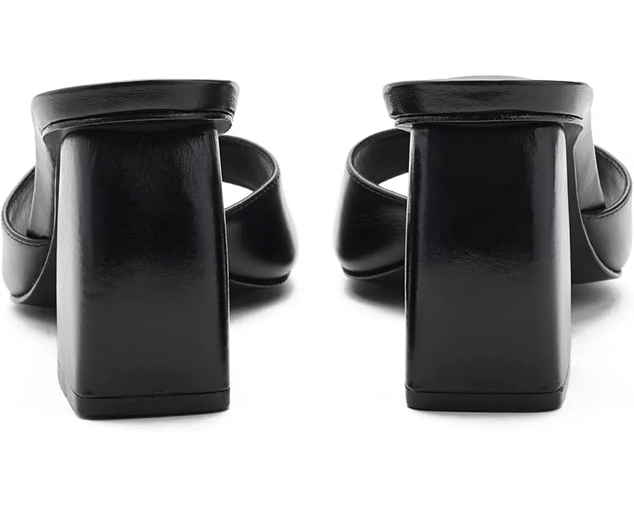 Босоножки Leena Schutz на массивном каблуке с открытым носком