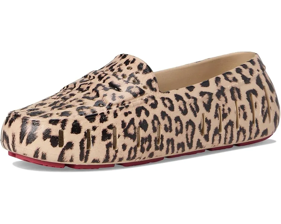 Лоферы Floafers Posh Driver Animal Print с массажной стелькой