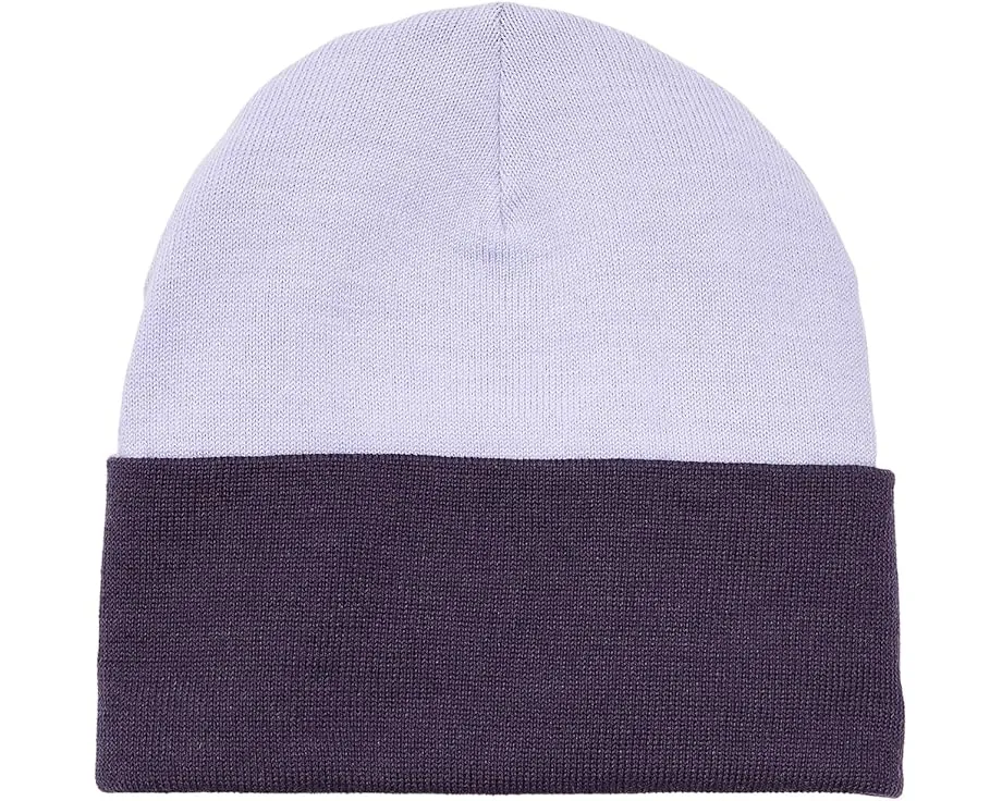 Шапка Arc'teryx Color Block Toque из Tech Wool с широкой манжетой