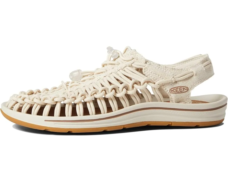 Сандалии KEEN Uneek Canvas с поддержкой свода стопы и шнуровкой