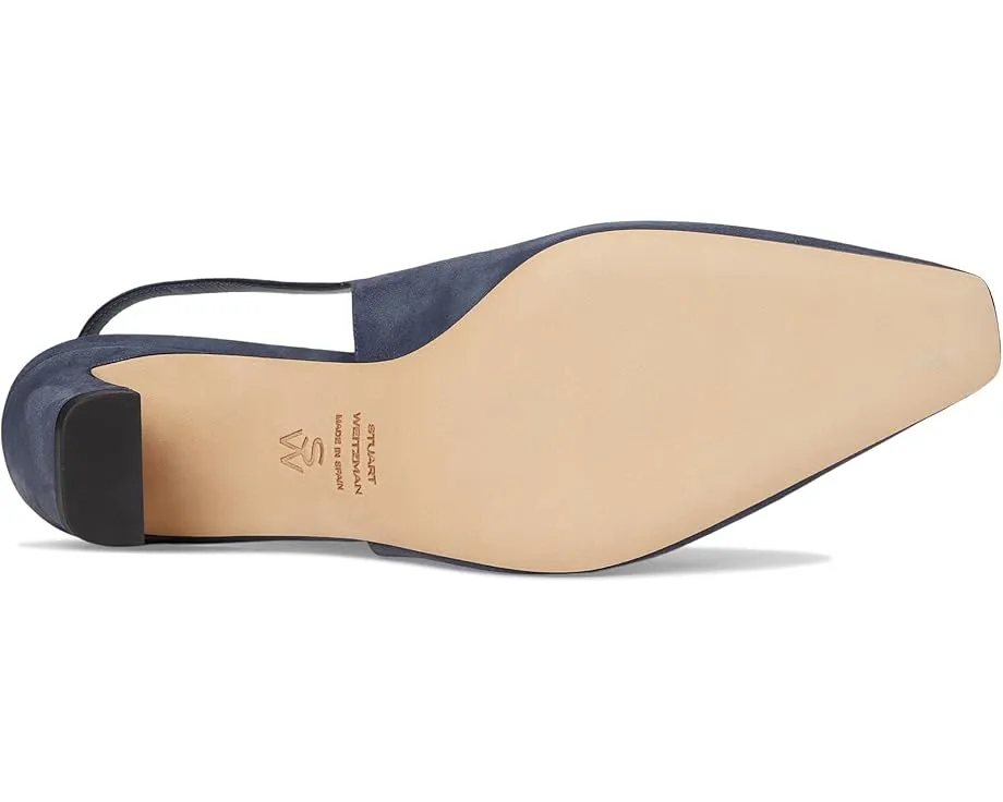 Босоножки Stassi Slingback 50 Stuart Weitzman с квадратным носком