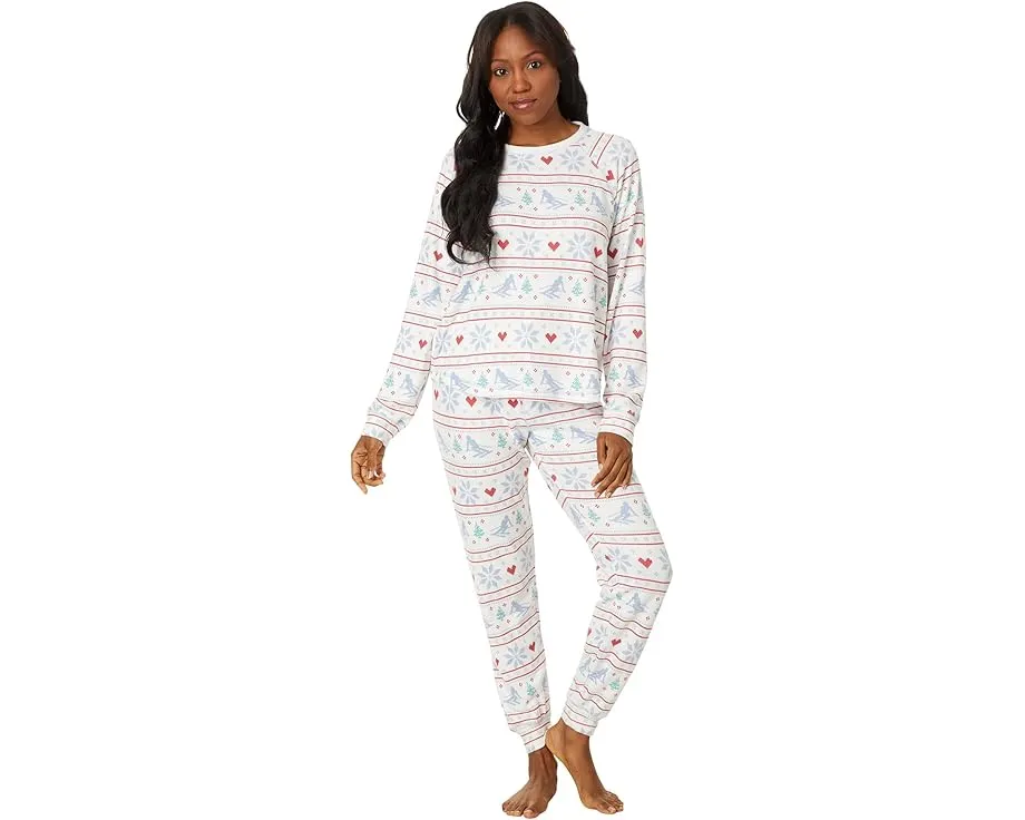 P.J. Salvage Длинная блуза с длинным рукавом Fair Isle Apres All Day