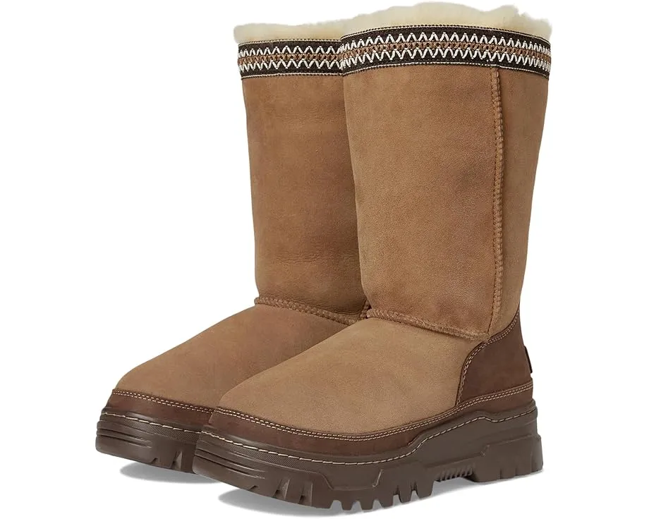UGG Classic Tall TrailGazer с водонепроницаемой овчиной и подошвой White Spider Rubber