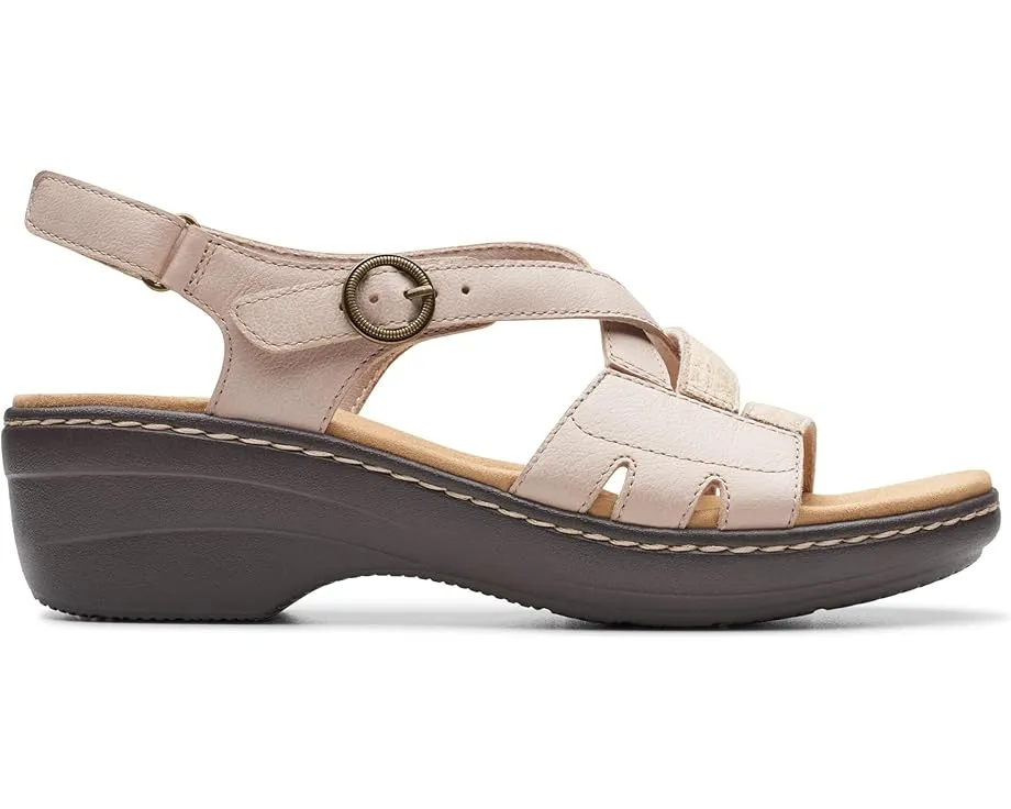 Классические босоножки Clarks Merliah Bonita на танкетке с ремешками