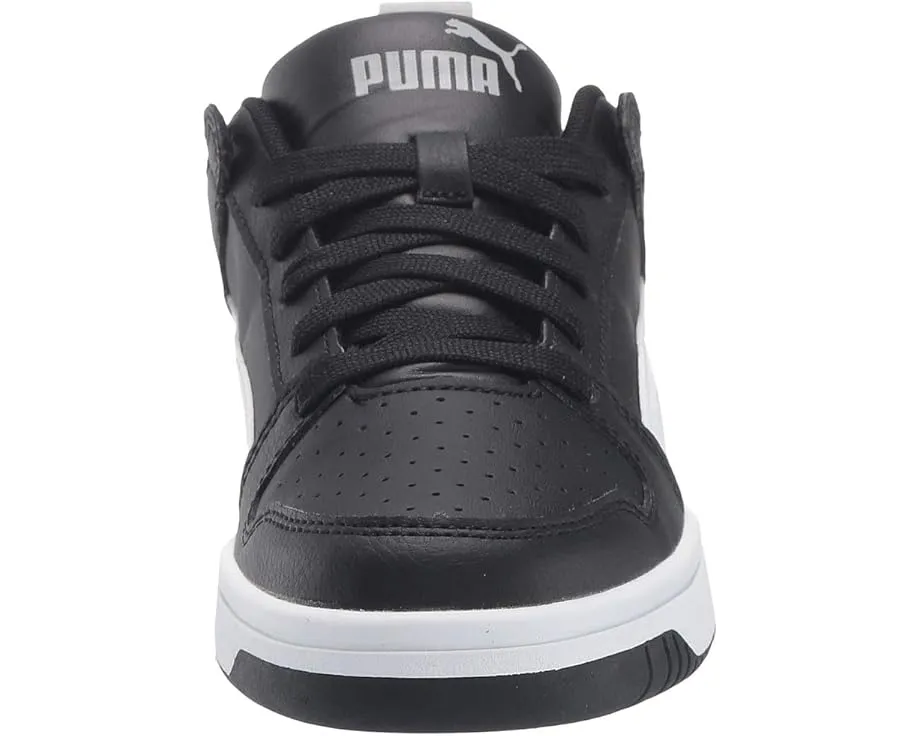 Кроссовки Puma Kids Rebound Layup Lo из кожзама для детей
