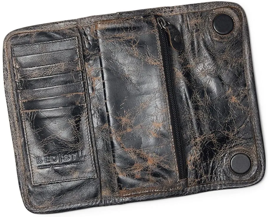 Кожаный кошелек и клатч Bed Stu Canton с несколькими отделениями