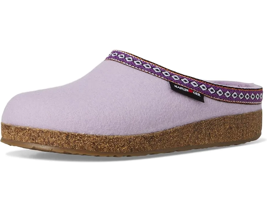 Клоги Gz Classic из шерстяного войлока с пробковой стелькой и анатомической поддержкой Haflinger