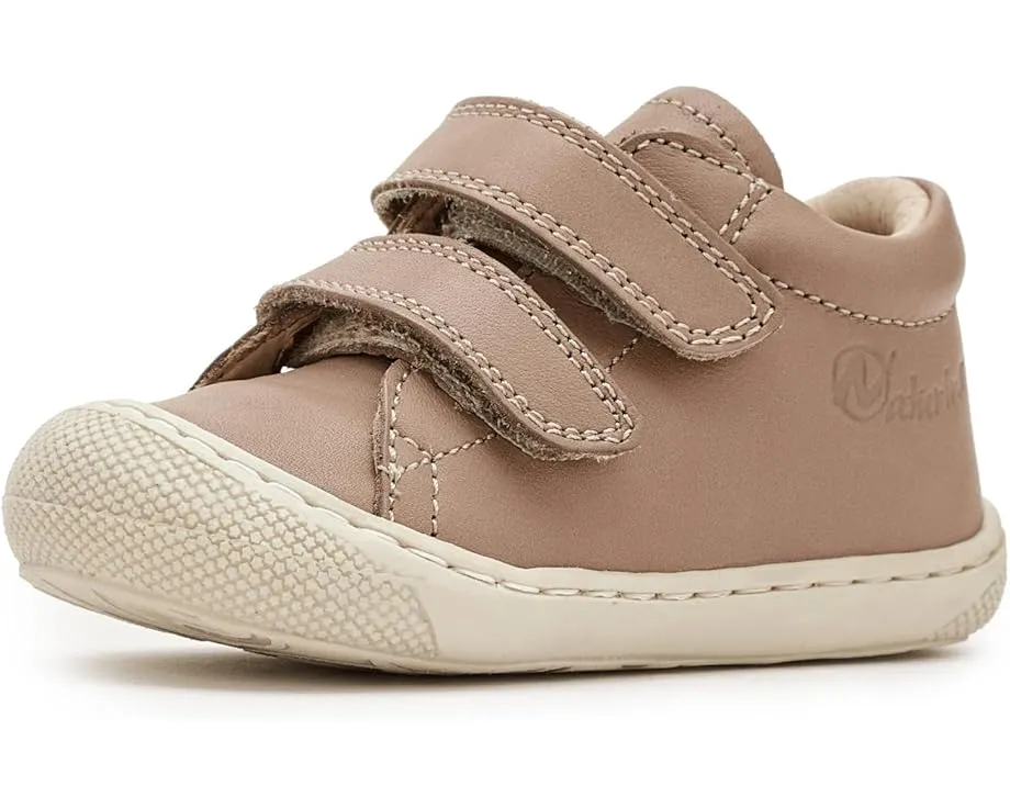 Кроссовки Naturino Cocoon Vl для малышей из мягкой кожи Nappa с защитой носка