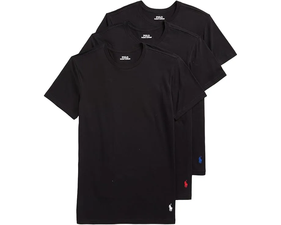 Трикотажные футболки Slim Fit Polo Ralph Lauren из хлопка