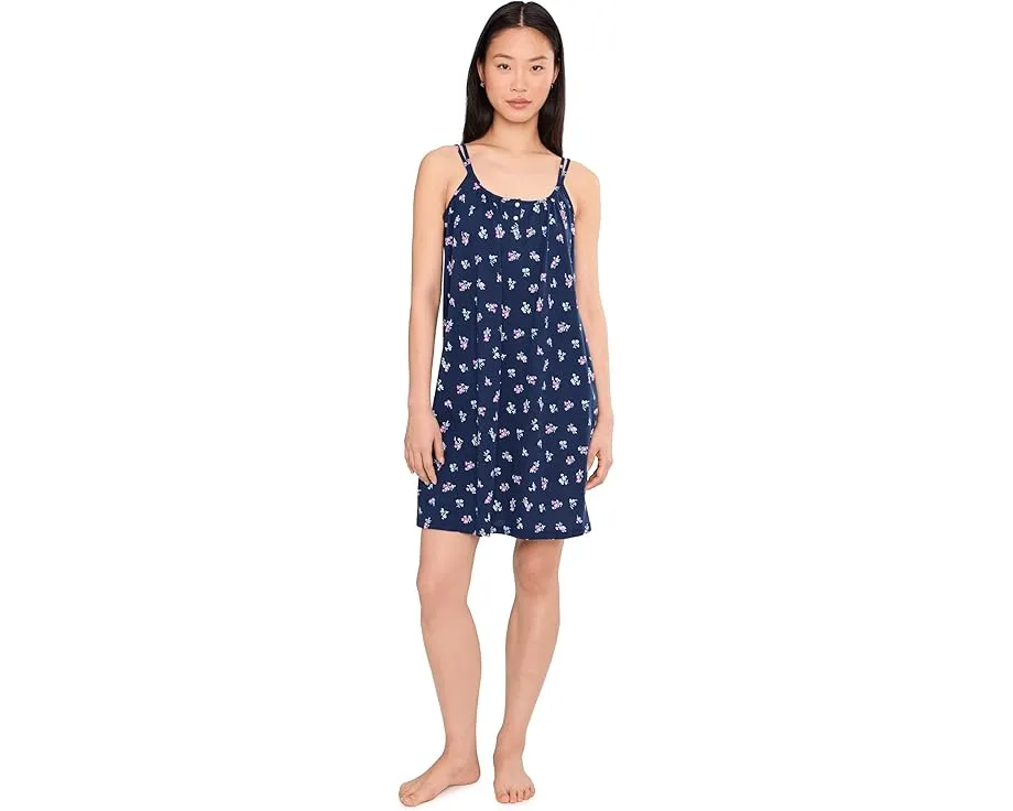 Ночная сорочка Lauren Ralph Lauren с двойными бретелями и застежкой на пуговицы