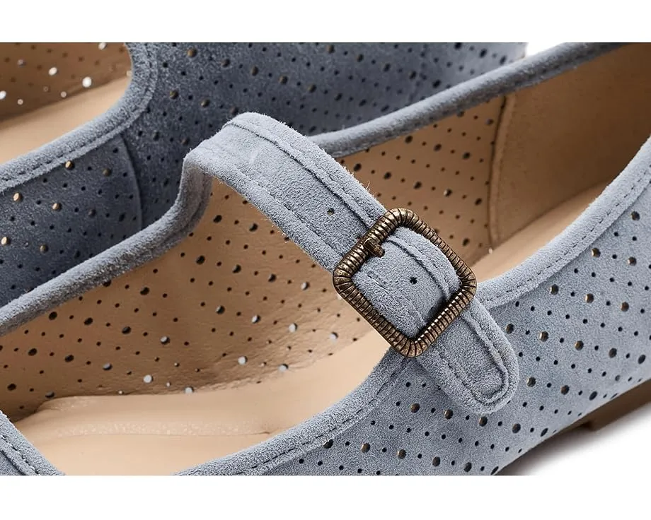 Балетки Lucky Brand Tannyr с перфорацией и ремешком