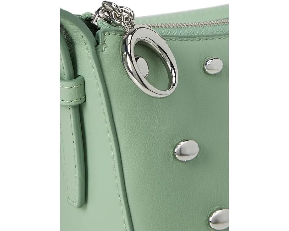 Kate Spade New York Halo Studded Fine Grain Leather кроссбоди со стразами