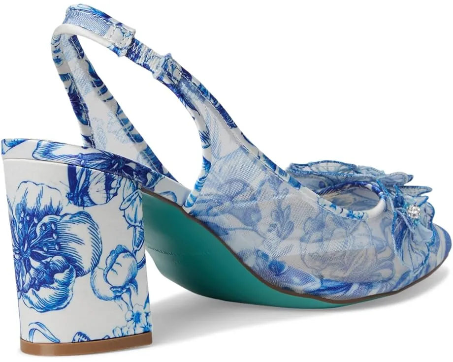 Туфли-лодочки Blue by Betsey Johnson Petra с цветочным декором