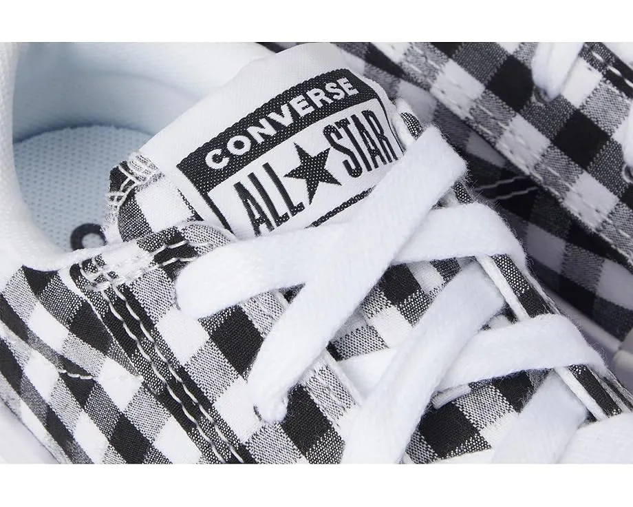 Детские кроссовки Converse Kids Cruise Checkered из холста с клетчатым принтом