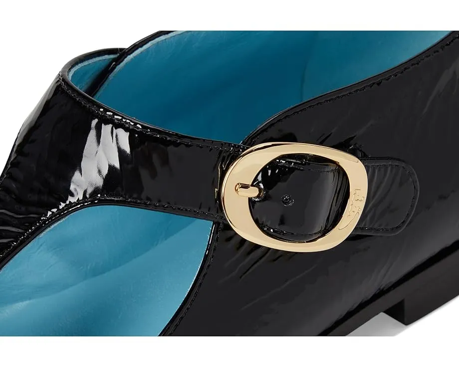 Балетки Violet T-Strap с квадратным носком и застежкой на пряжке Tory Burch