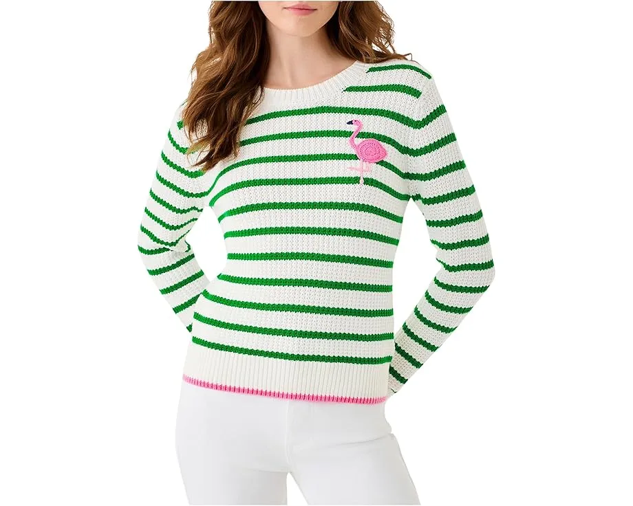 Свитер Jovienne с полосками и вязаным узором Lilly Pulitzer
