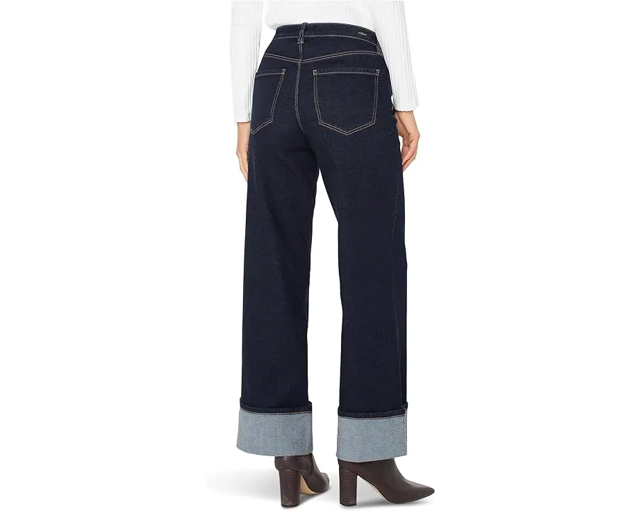 Джинсы Liverpool Los Angeles Morgan широкие с манжетами