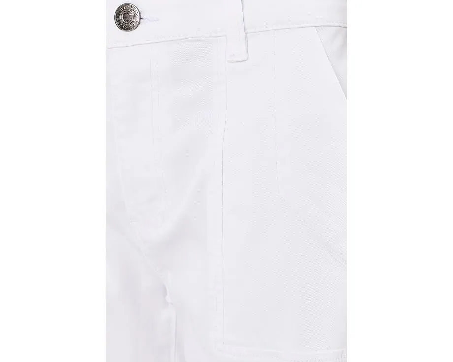 Джинсы KUT from the Kloth Petite Ashton Barrel в оптическом белом цвете