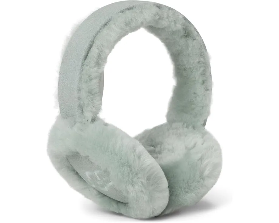 Наушники Sheepskin Embroidery Earmuff из овчины с вышитым логотипом UGG