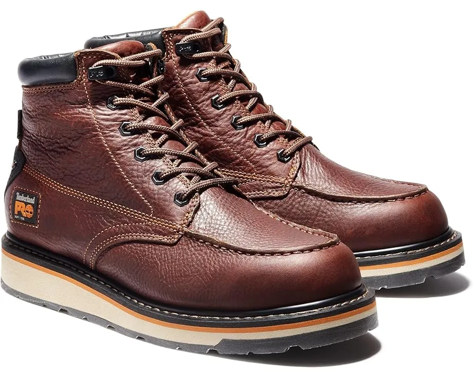 Timberland PRO Gridworks 6" водонепроницаемые ботинки с мягким мысом и мокасиновым носком