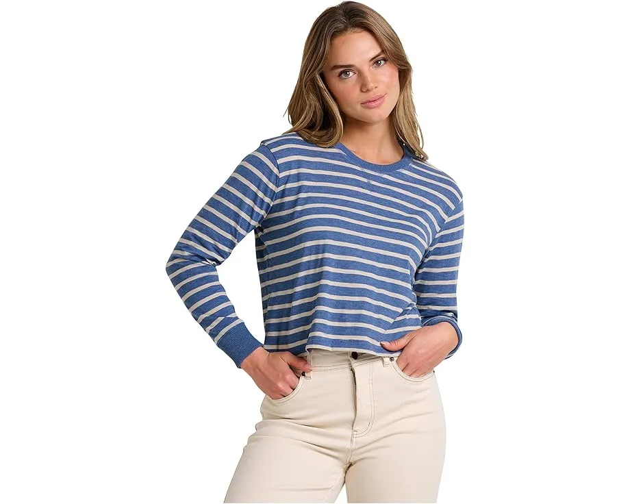 Футболка Toad&Co Boundless Jersey с длинным рукавом и защитой UPF 50+