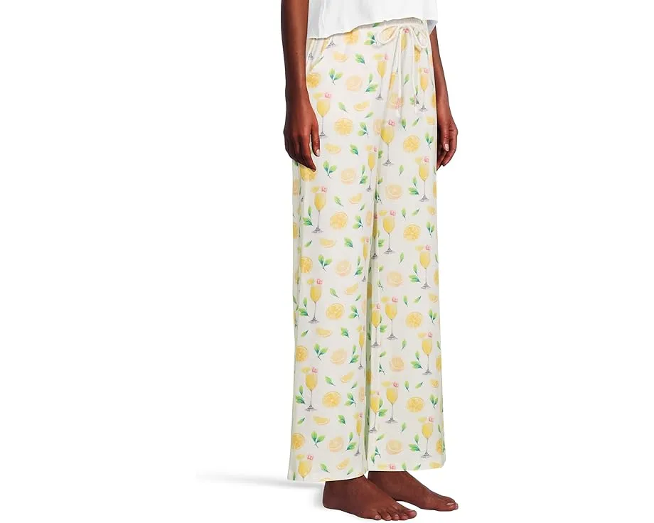 Брюки P.J. Salvage Pant Mimosa Me с принтом и эластичным поясом