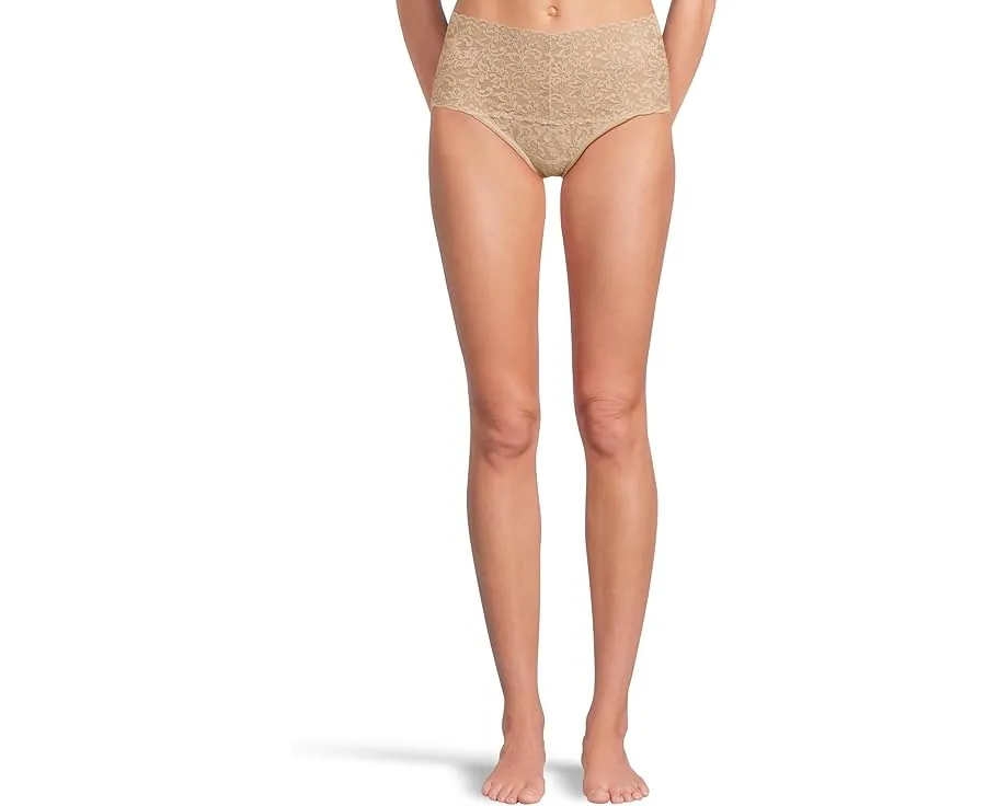 Кружевное бикини Retro V-Kini с высокой талией и широкой резинкой Hanky Panky