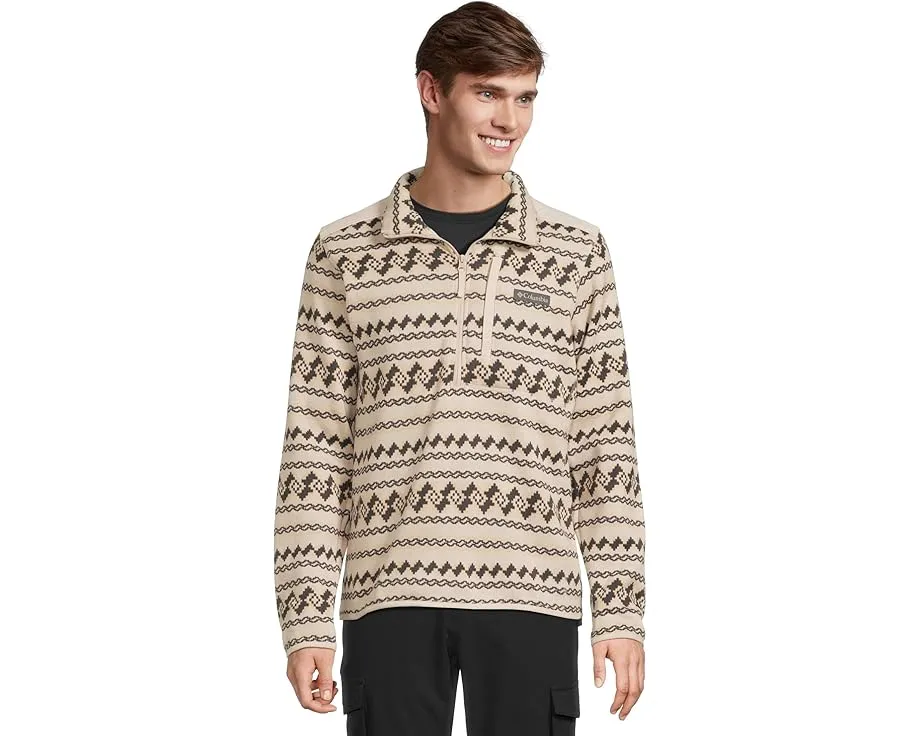 Колумбия Свитер Sweater Weather с принтом и полузастежкой молнией