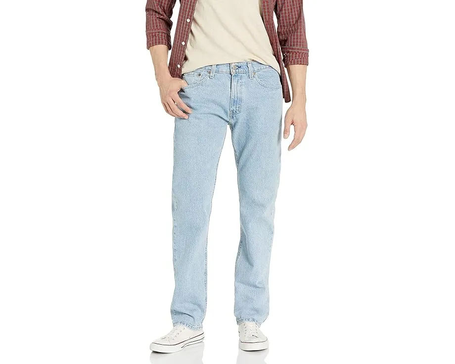 Levi's 505 Regular джинсы мужские классического прямого кроя из хлопка