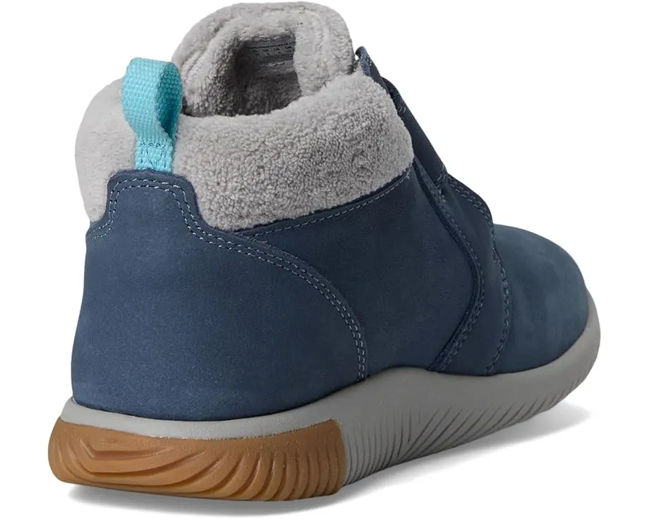 KEEN Kids KNX Middie кроссовки на липучке с ощущением босиком и средней высотой