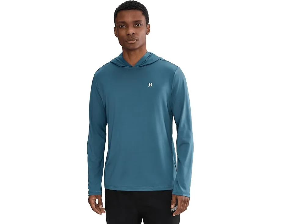 Лонгслив Hurley Hybrid с капюшоном и защитой UPF 50+