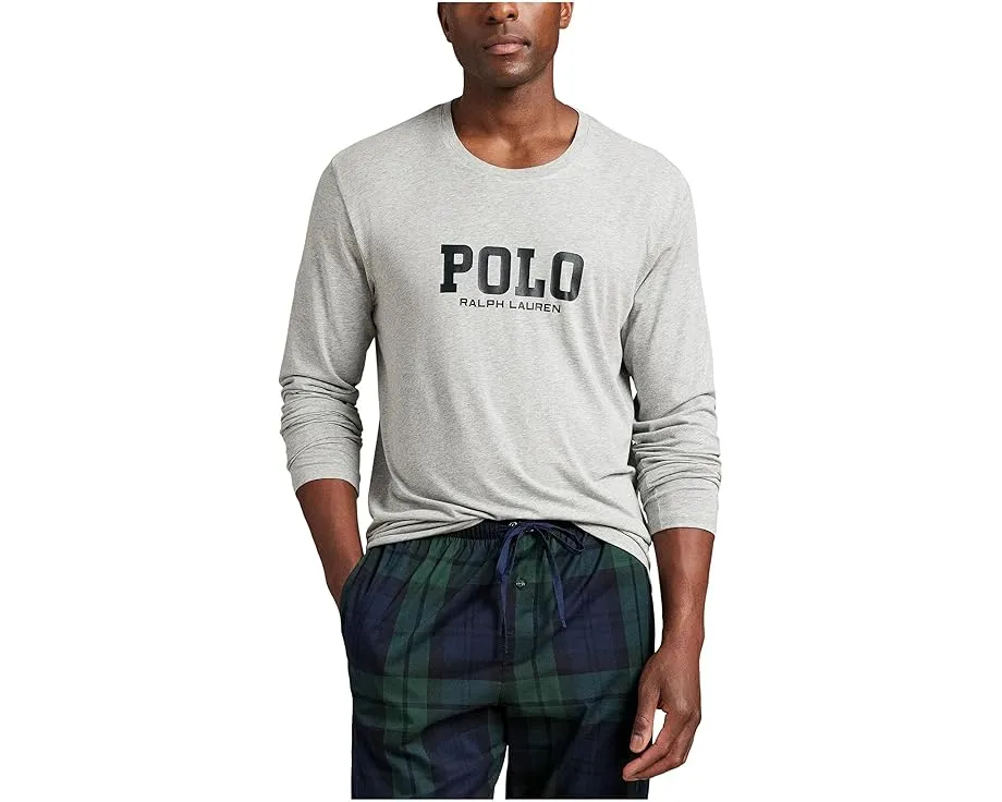 Пижамный комплект Polo Ralph Lauren из трикотажа и ткани