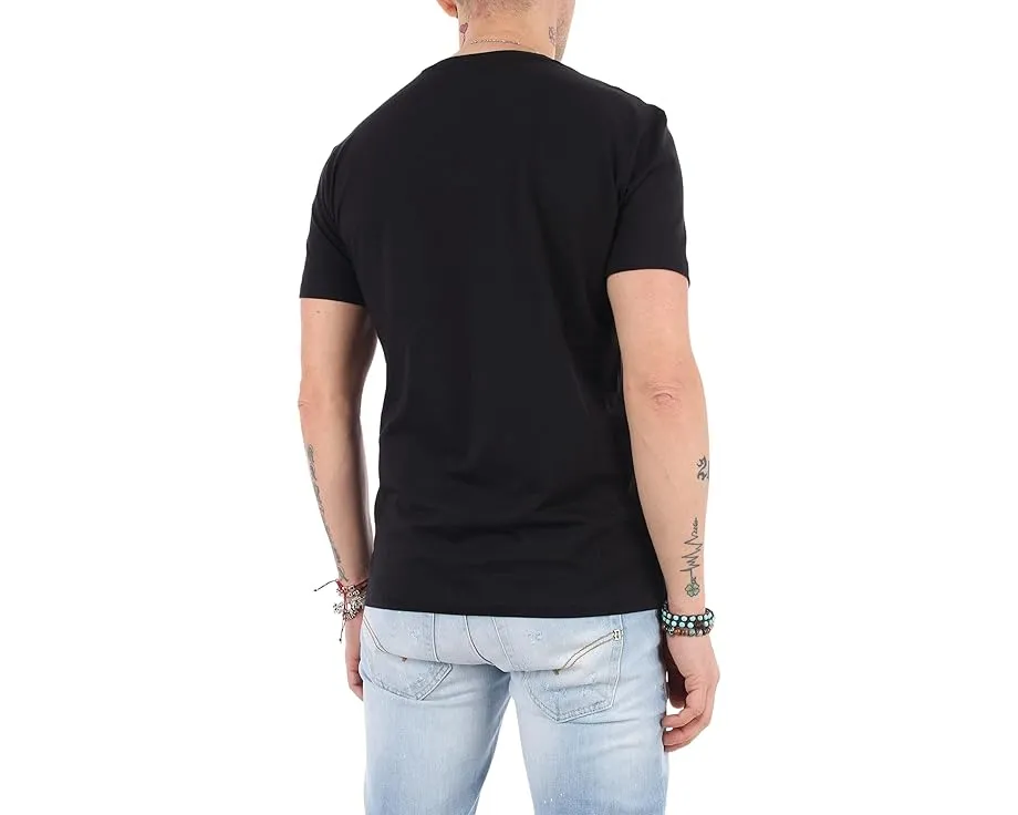 Футболка Armani Exchange с V-образным вырезом из 100% хлопка