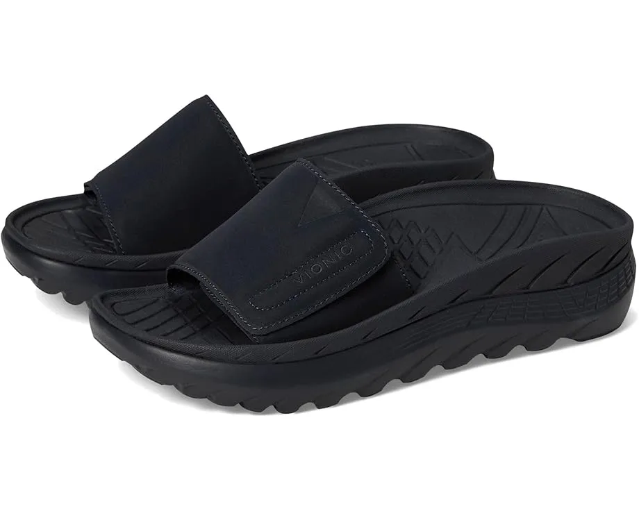 Сланцы VIONIC Rejuvenate Slides с массажной стелькой и регулируемым ремешком для восстановления