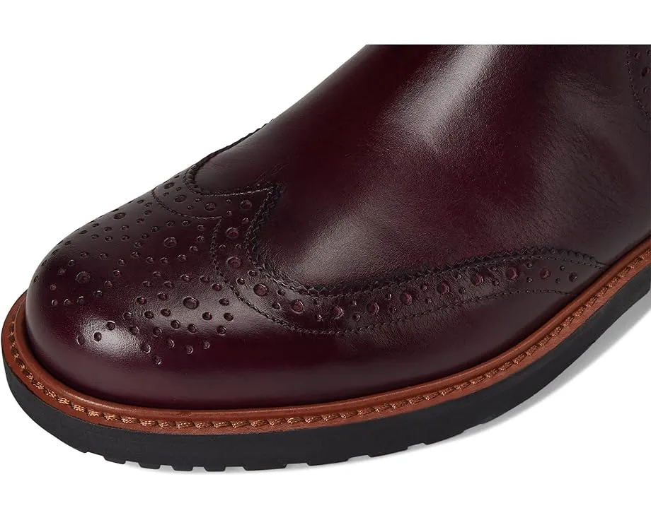 ECCO Metropole Oslo Chelsea Wingtip ботинки с декоративными перфорациями