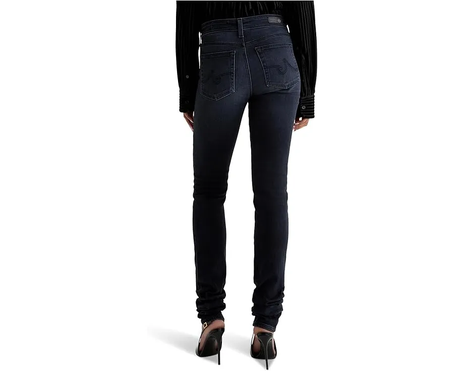 Джинсы AG Jeans Viola Mid Rise Skinny зауженные облегающие