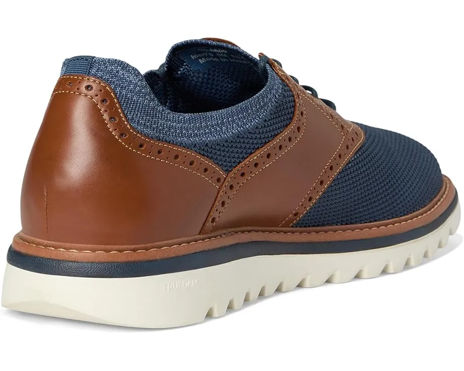 Johnston & Murphy Braydon Knit Saddle с трикотажным верхом и подошвой TRUFOAM
