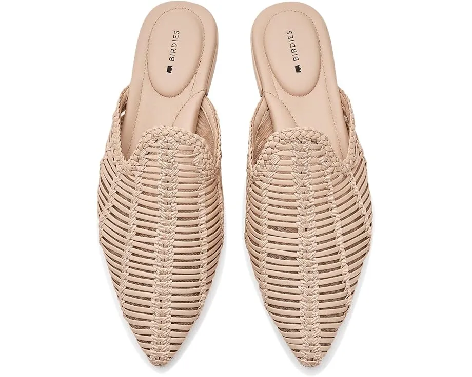 Босоножки-мюли Birdies The Goldfinch 15 с плетеным верхом