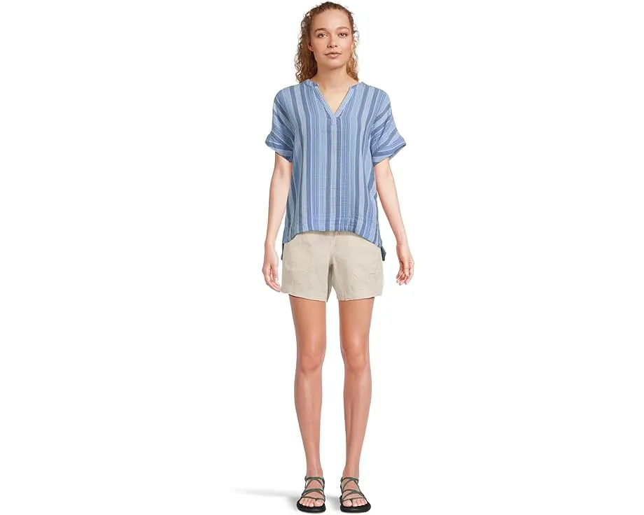 Льняные шорты L.L.Bean Premium Linen длиной 6 дюймов с поясом на шнурке