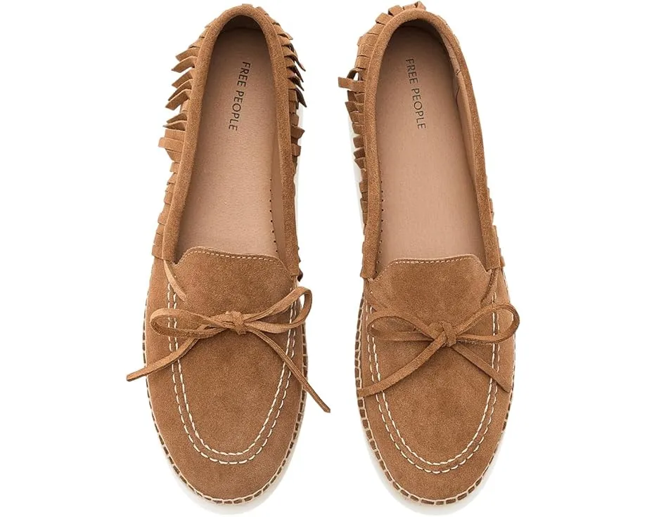 Босоножки-эспадрильи Faraway Fringe Free People с бахромой
