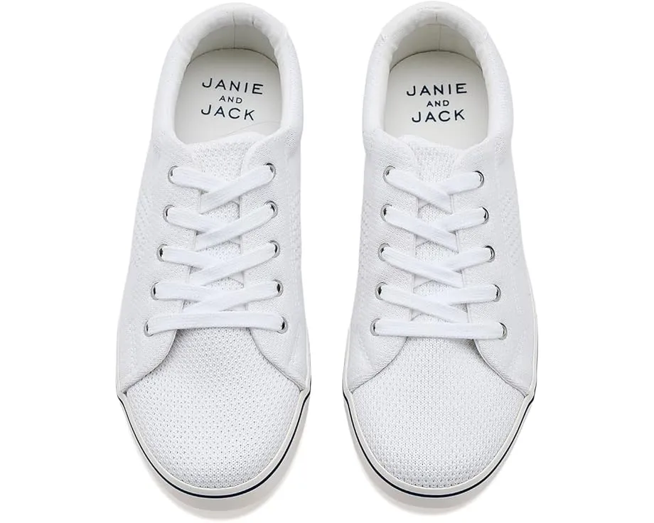 Кроссовки Janie and Jack Flyknit с дышащим верхом и круглым носком