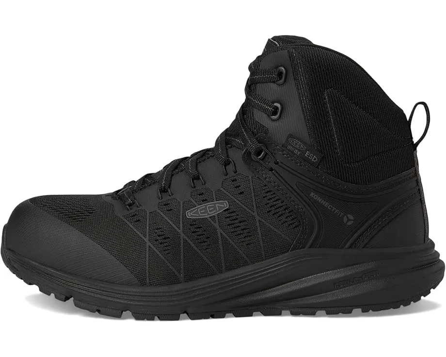 KEEN Vista Energy Mid ESD рабочие ботинки с композитным носком и системой KONNECTFIT