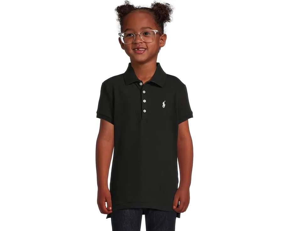 Polo Ralph Lauren Kids Поло с коротким рукавом из сетки для детей постарше
