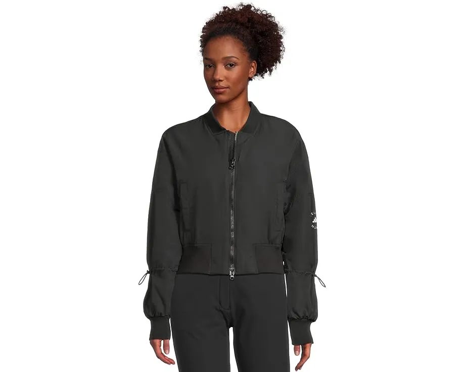 Куртка-бомбер adidas by Stella McCartney Cropped с технологией WIND.DRY