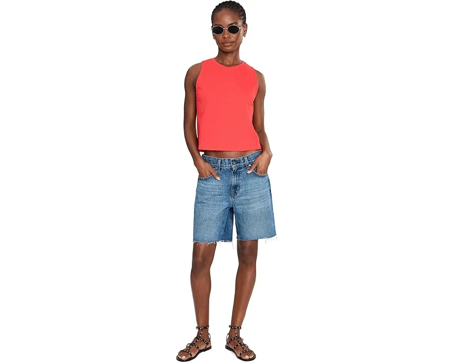 Шорты Ex-Boyfriend Mid-Rise Slouchy от AG Jeans цвет Nouveau