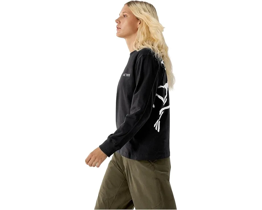 Футболка Arc'teryx Kragg Cotton Bird с длинным рукавом из плотного хлопка