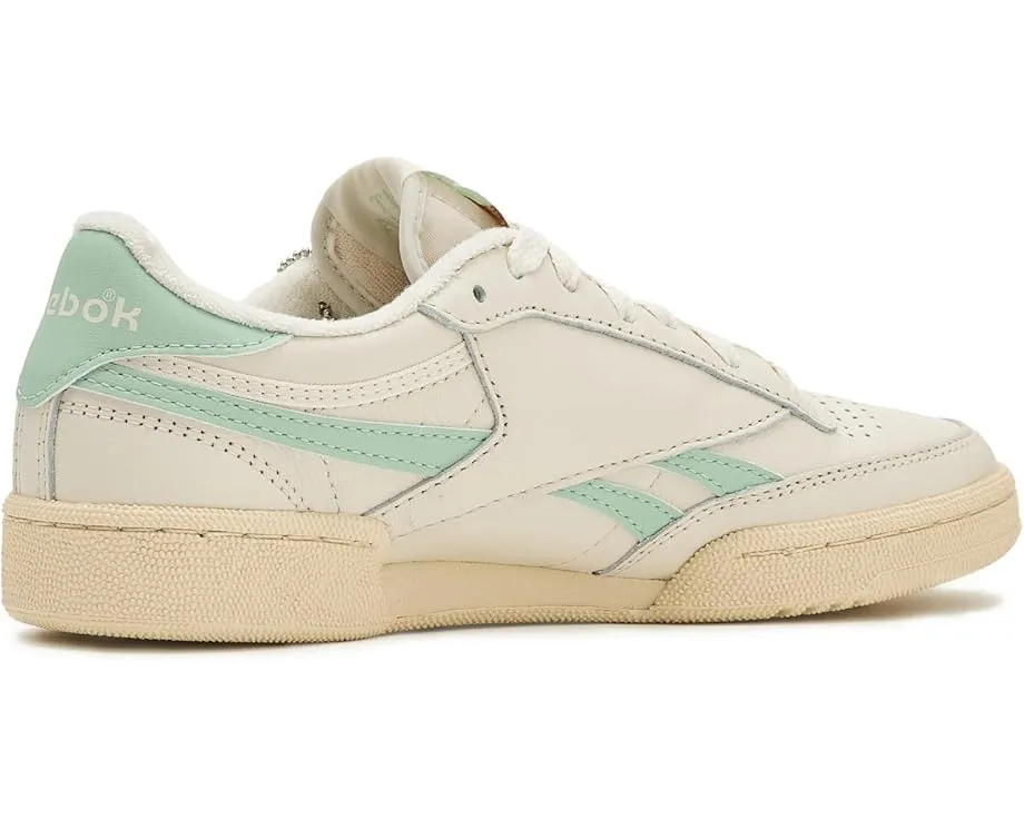 Кроссовки Reebok Club C Revenge Vintage из кожи с логотипом бренда