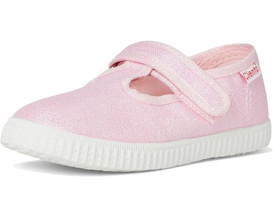Детские туфли Cienta Kids Shoes 50083 с текстильным верхом и застежкой на липучке