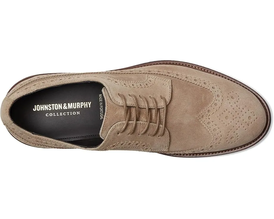 Туфли Johnston & Murphy Jenson Longwing с кожаной стелькой и резиновой подошвой