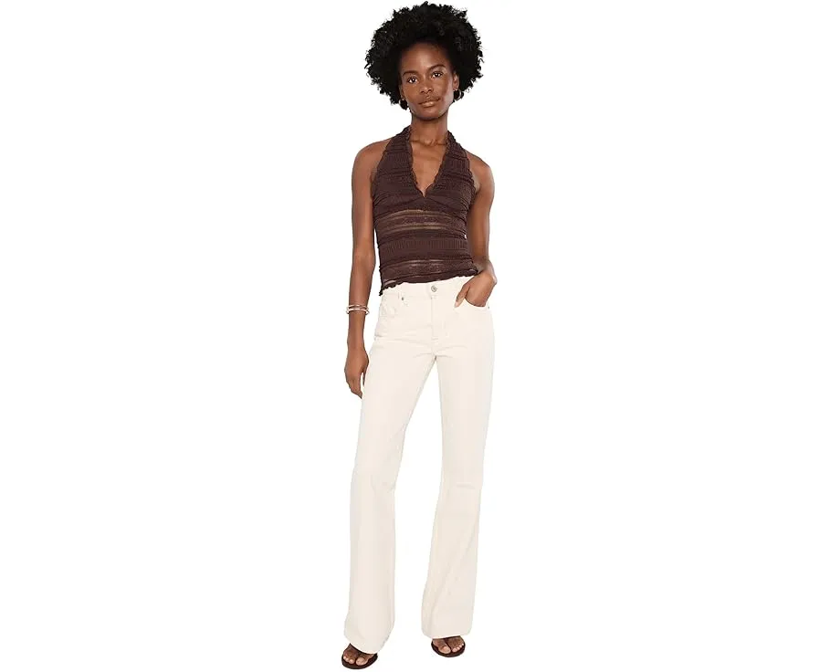 Топ Flirty Frills Halter Free People кружевной
